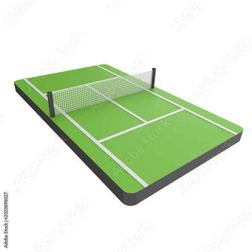 Tennis Court 3D Icon