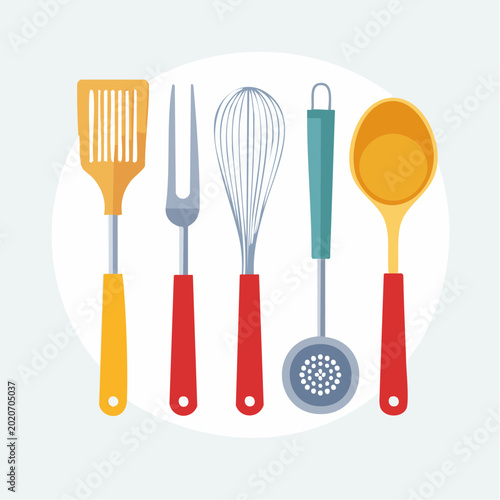 Set of Kitchen Utensils