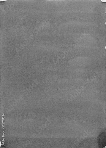 Collection of artistic monochrome watercolor textures on paper, balanced at mid-grey level for easy layering and artistic overlay effects in digital design.