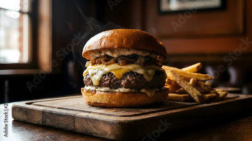 burger, hamburger, food, cheeseburger, beef, meat, meal, fast, tomato, lunch, dinner, fast food, fat, fries