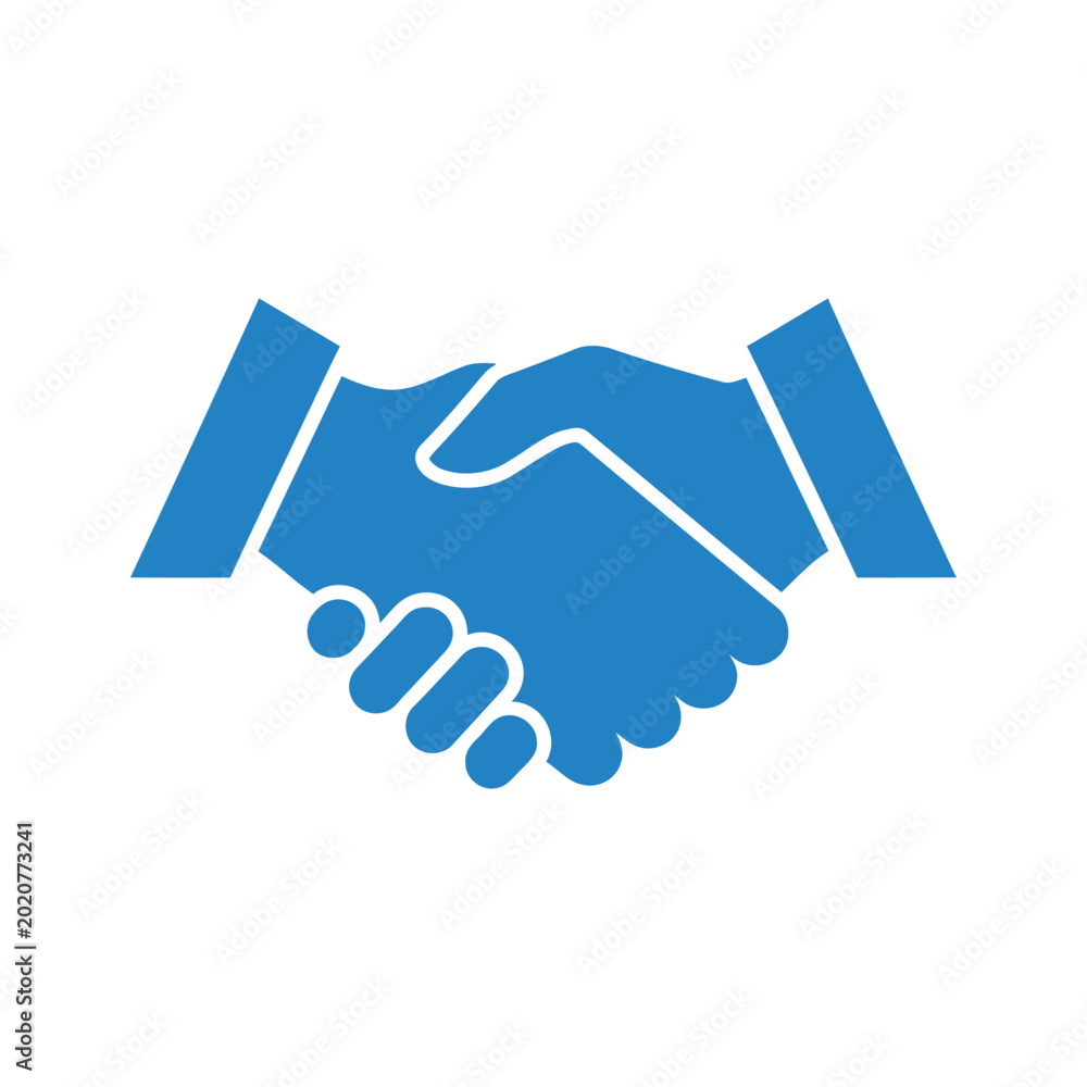 Obraz premium Two hands shaking in a firm handshake