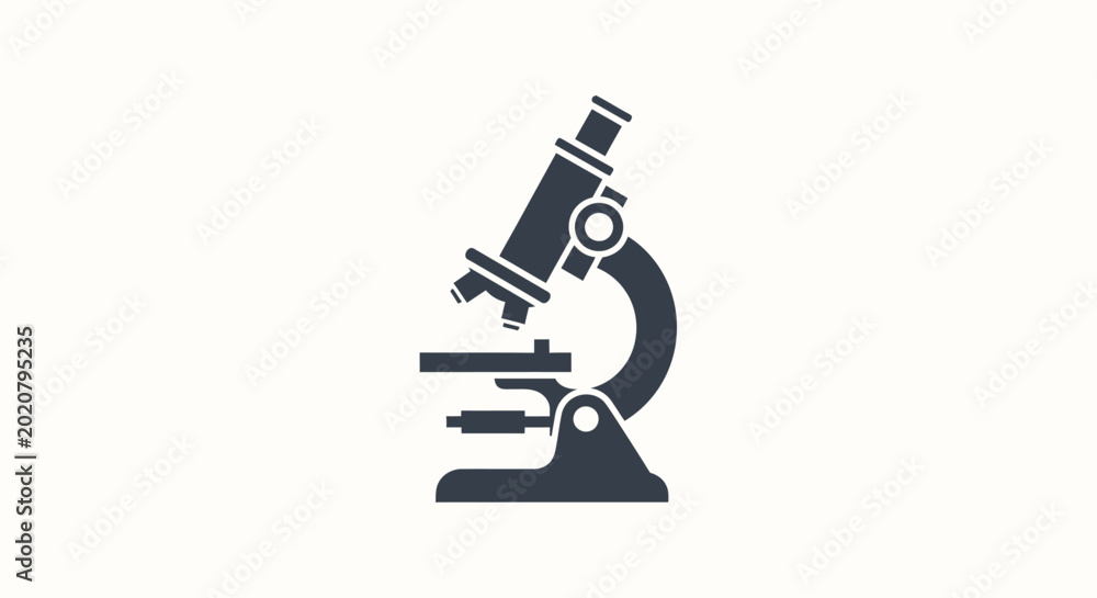 Foto Microscope Laboratory Science Equipment Tool.
