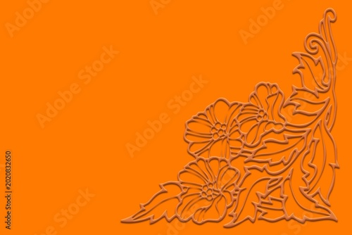 abstract floral background