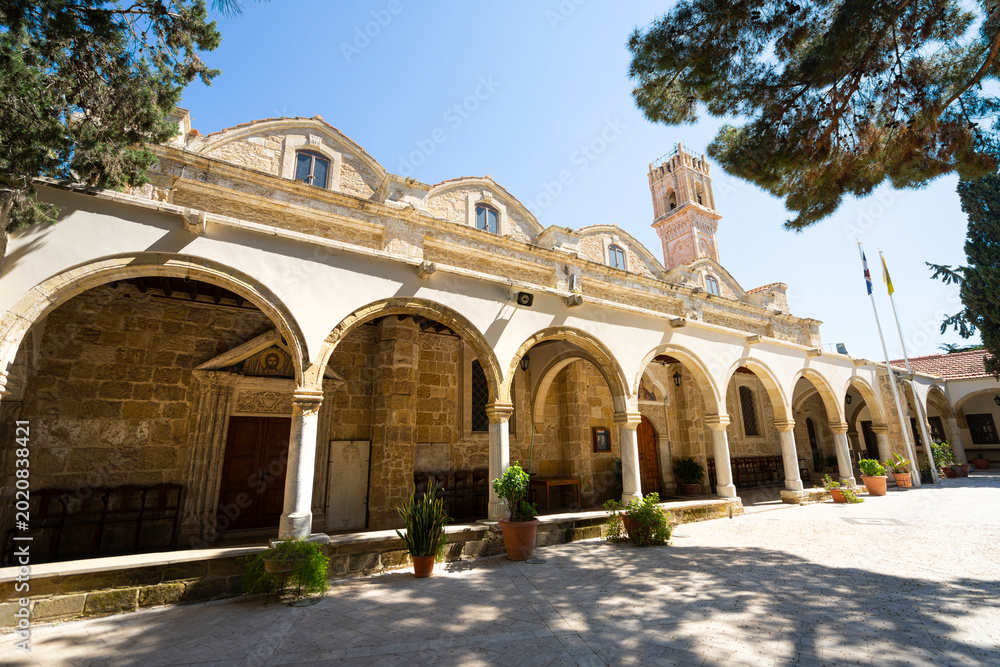 Fototapeta premium Holy Church of Panagia Chrusopolitissa in Larnaka, Cyprus