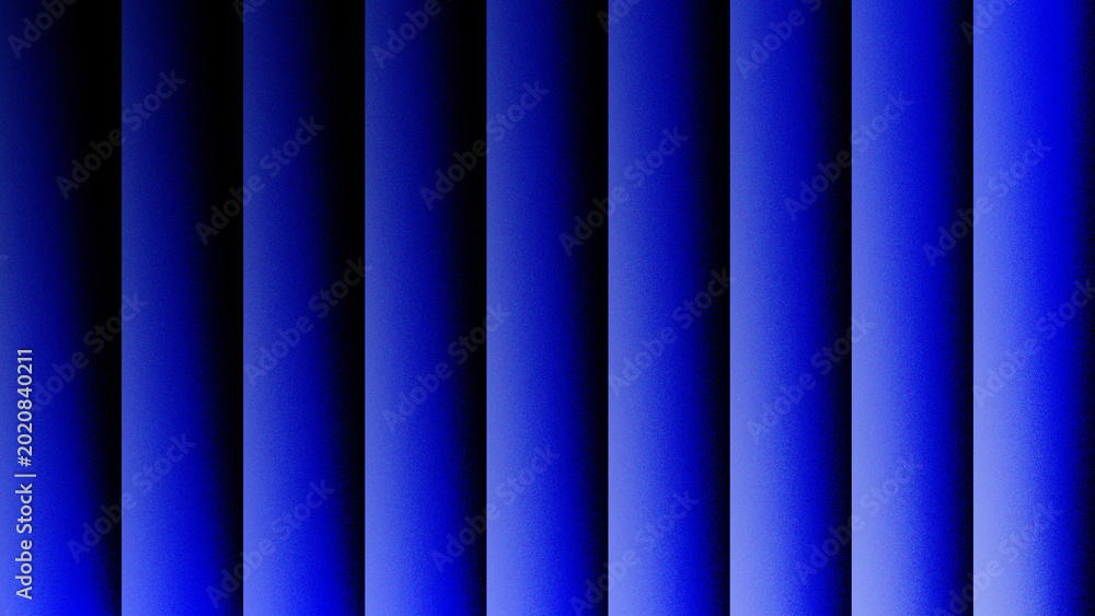 Εκτύπωση καμβά Abstract blue lines create a bright wave pattern with a dark purple texture, for
