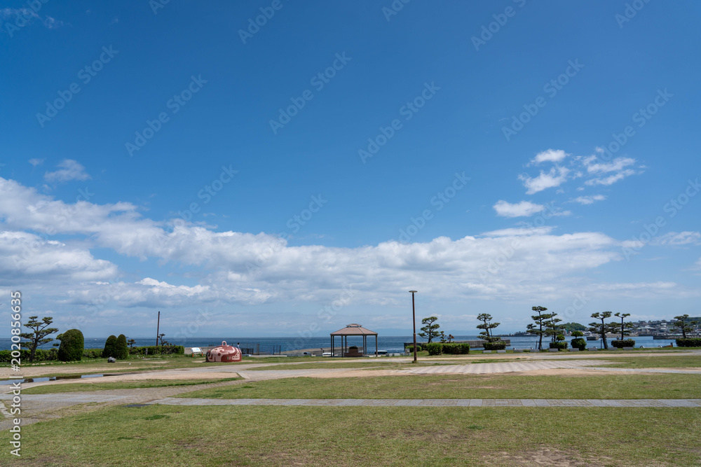 Fototapeta premium 兵庫県 道の駅 あわじ