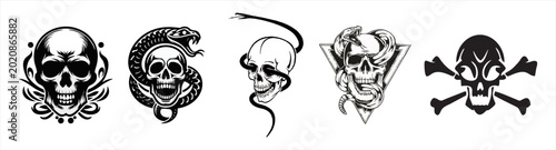 SKULLS VECTOR.eps
