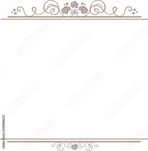Photos Baroque bronze frame