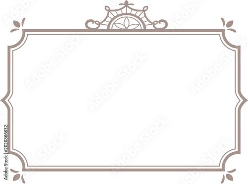 Fotografie Decorate frame