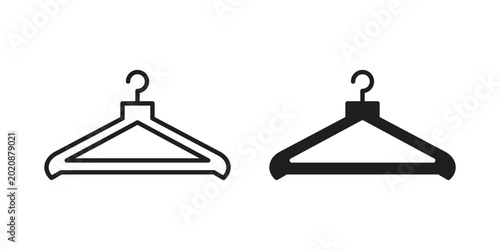 Foto Hanger icon collection. Vector icon illustrated