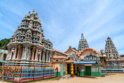 Bild auf Leinwand Shri Badrakali Amman Hindu Kovil, Trincomalee, Sri Lanka