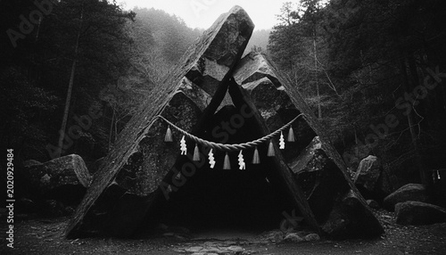 Black and white images for ghost stories and horror
