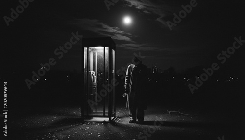 Black and white images for ghost stories and horror