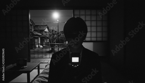 Black and white images for ghost stories and horror