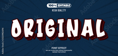 Canvas Print Editable text effect in engraved style