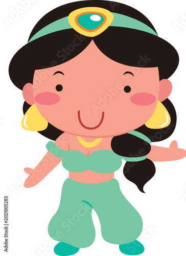 Принти на полотні Princess Jasmine