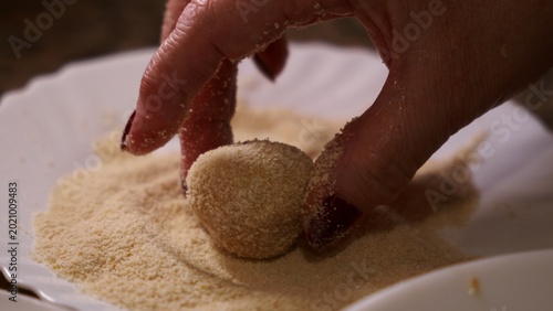 Foto Breadcrumb Coating Spanish Croquette