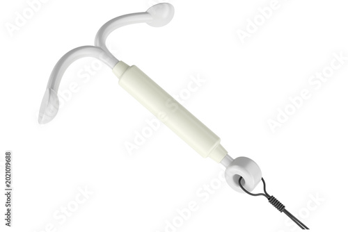 Bild auf Leinwand Hormonal Intrauterine Contraceptive Device