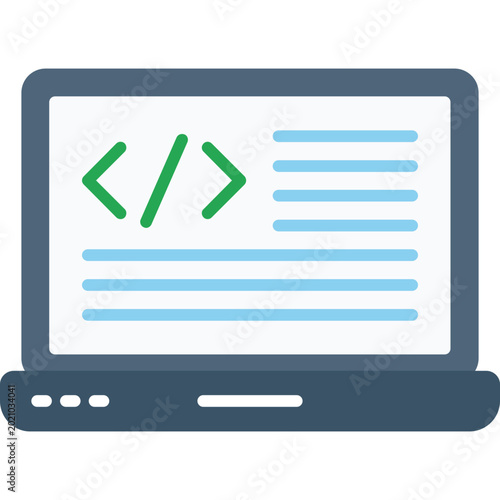 Quadro su tela Code Snippet Icon