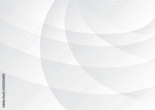 Elegant Abstract White and Gray Curved Lines Background