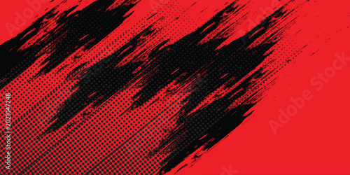 Fotografie Glitch distorted grunge background