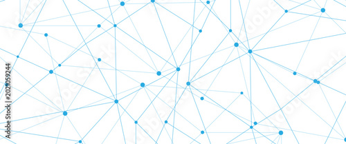 Abstract white blue digital technology futuristic communication high tech concept dots global lines connect network background vectors