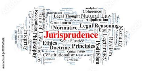 Foto Jurisprudence Word Cloud