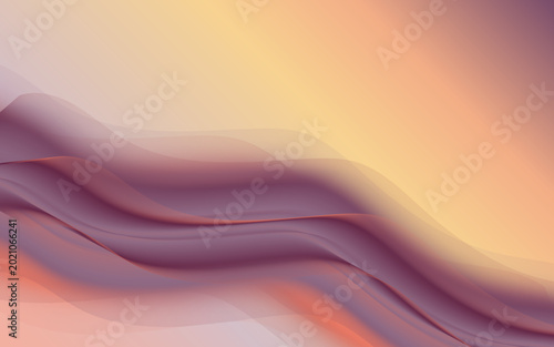 Purple and orange liquid colour with orange gradient background
