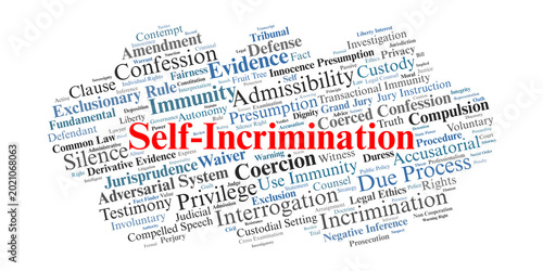 Photos Self-Incrimination Word Cloud