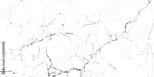 Tableau sur toile Grungy white surface with dark cracks and scattered speckles, distressed concrete texture, high contrast, minimalist abstract style vector illustration