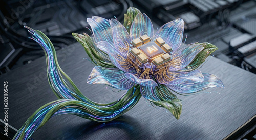 artificial intelligence of flower