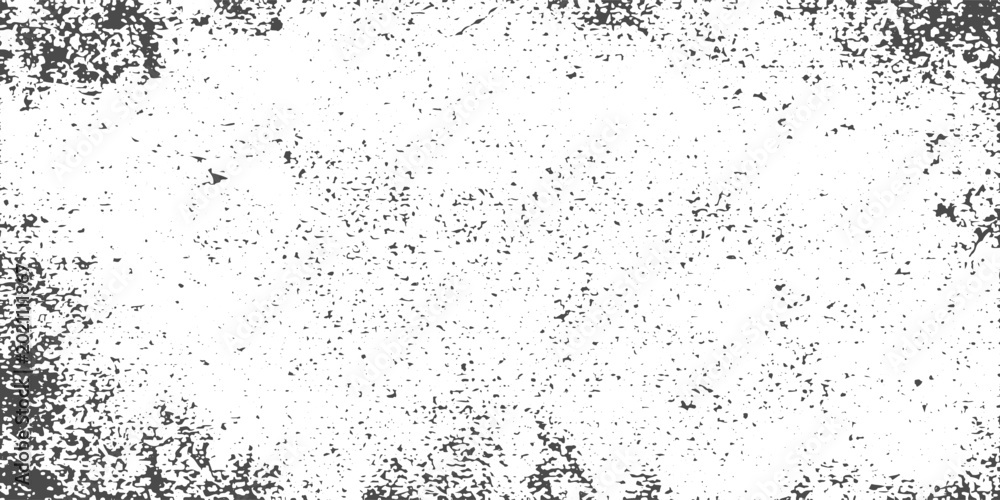 Obraz premium Abstract black and white particle texture with dusty grain and distressed monochrome background pattern.