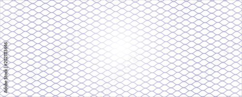 Canvas Print Abstract purple and blue wavy mesh pattern on a white background