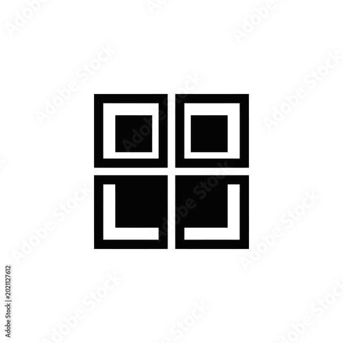 Pool Tile Pattern Silhouette Icon