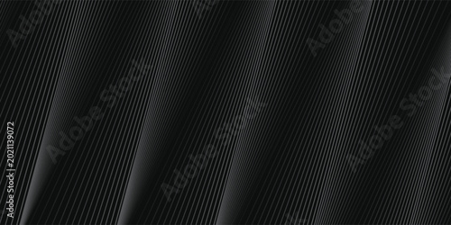 Canvas Print Black oblique straight line background