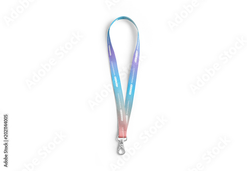 Lanyard Mockup Realistic Render for Portfolio and Brand Identity
