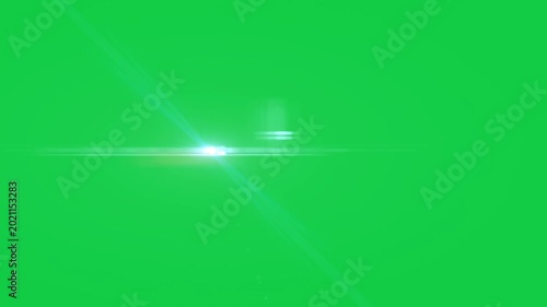 Quick Cinematic Light Flare Flash Reveal Transition Effect Green Screen VFX