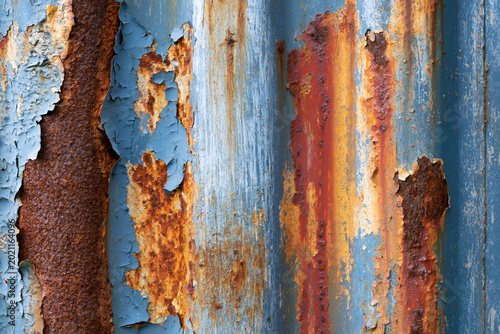 rusty metal background