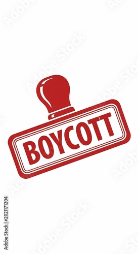 Bold Red Stamp Declares 