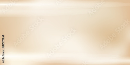 Obraz na płótnie Luxurious golden beige background gradient with smooth silk-like texture, featuring warm light tones and elegant cream hues