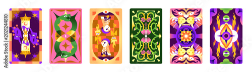 Fotografia Designs of tarot set