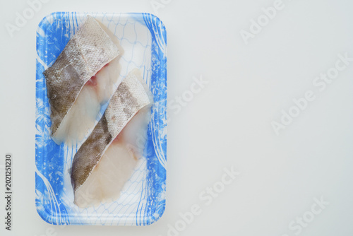 Fotografie 鱈の切り身・Pacific cod fillet