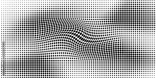 Konstfotografi Background with monochrome dot texture