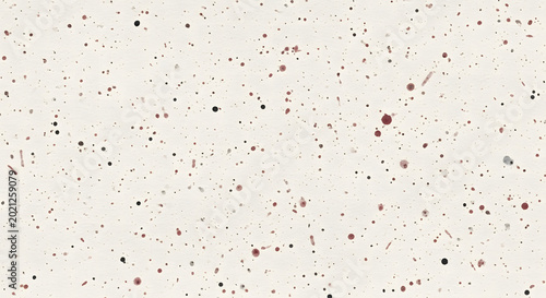 Abstract splatter pattern with dark red and black spots ultra bold vector illustration isolated on white background