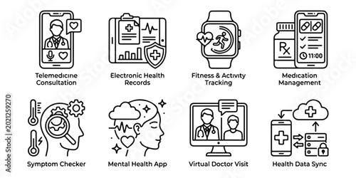 Healthcare icons
