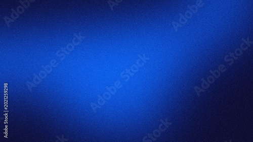 Obraz na plátně Deep blue gradient sways gently across the frame