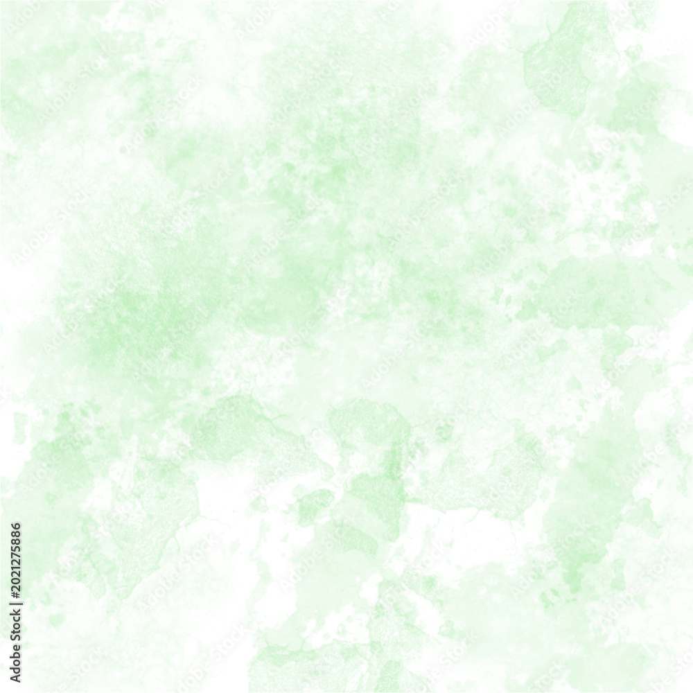 Fototapeta premium Green Watercolor Background