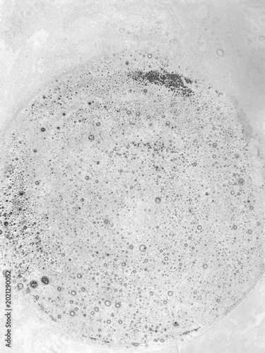 Foam close view background, Pencil drawn sketchy draft illustration