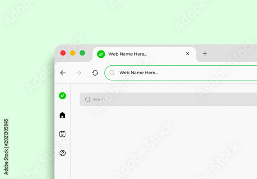 Browser Interface PSD Mckup Template