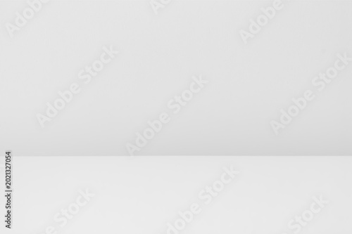 Abstract white paper texture background with minimalist horizontal fold and shadow, clean architectural design concept with large copy space for business.